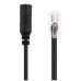 RJ9 To Single 3.5Mm Headset Adapter Cable For IP Desk Phones RJ9 To Single 3.5Mm Headset Adapter Cable For IP Desk Phones