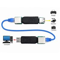 USB 2.0 Active Extension Cable Male to Female | High Speed USB Repeater Cable for Printer, Webcam, Keyboard, CCTV Camera & Scanner | Long USB Extender Cord 480Mbps | upto 30 Meters